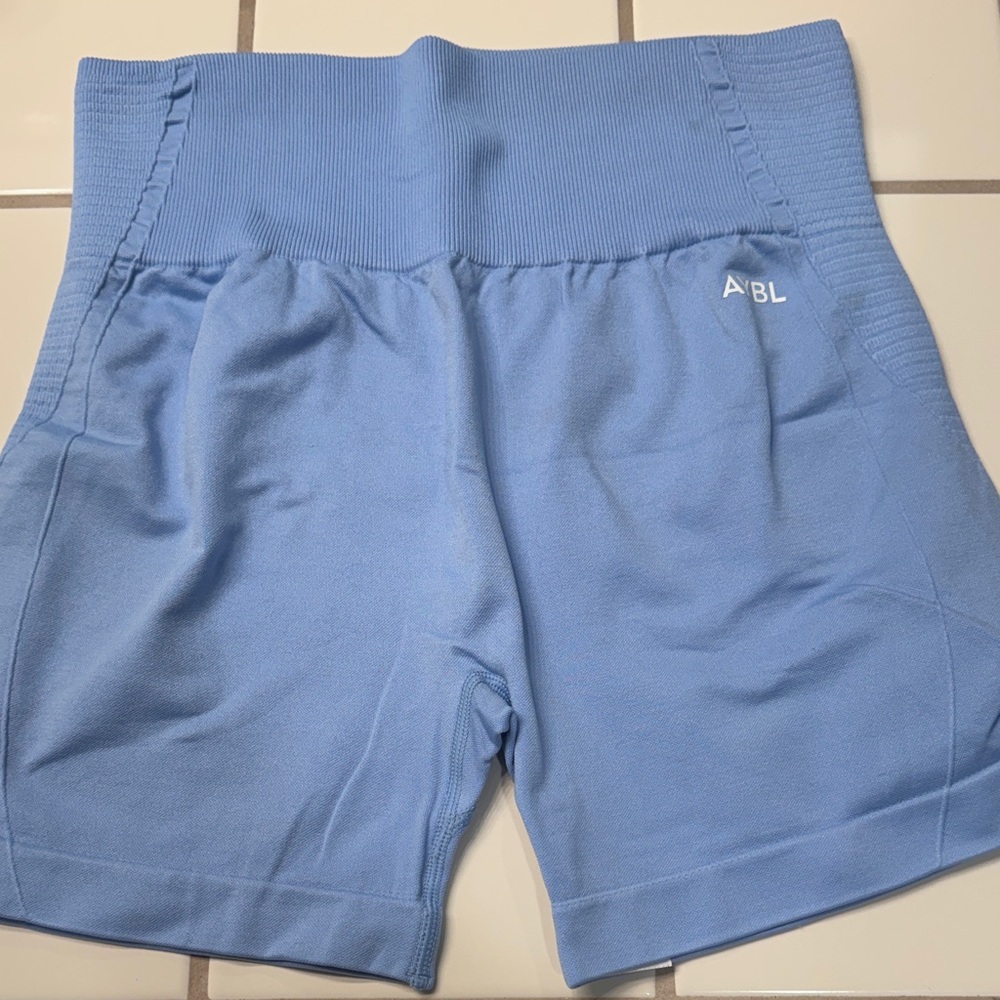 AYBL Light Blue High-Waisted Women's Shorts